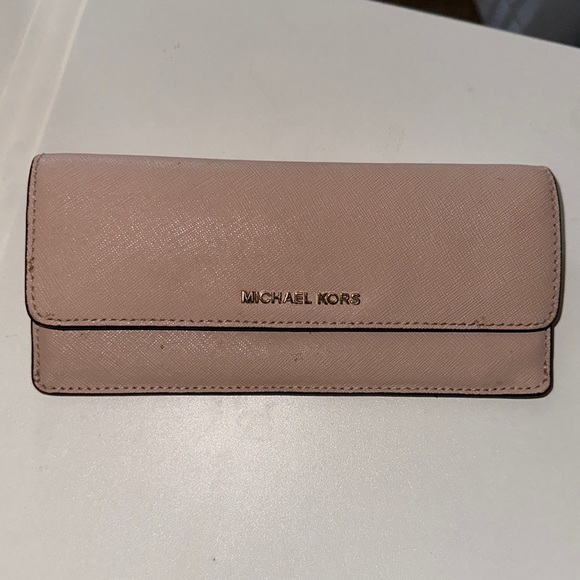 Michael Kors Accessories - Blush micheal kors wallet